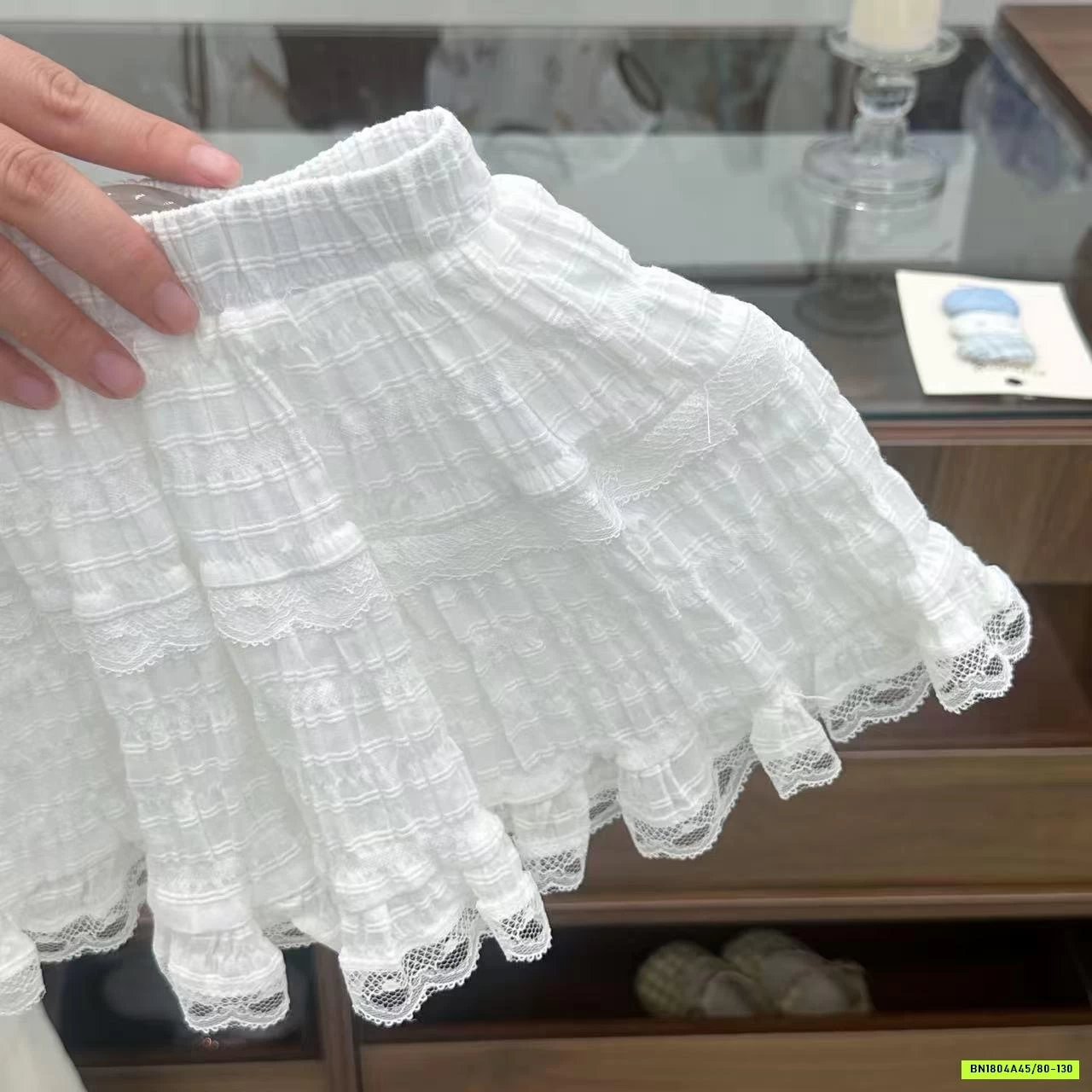 SÉT ÁO 2 DÂY MIX CV TRẮNG