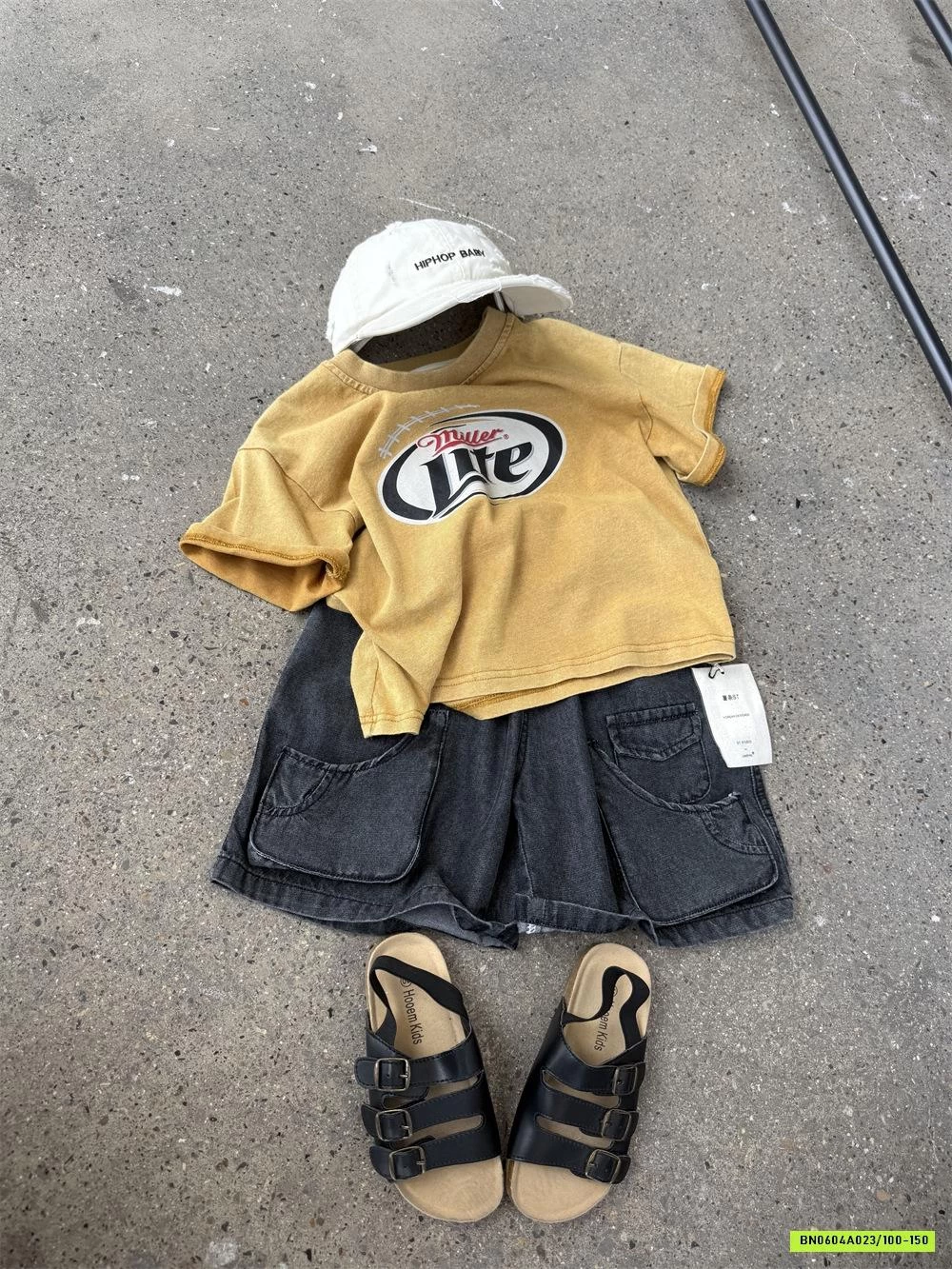 SHORT JEANS TÚI NỔI