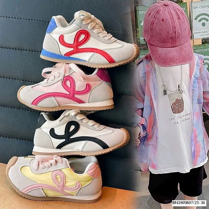 GIÀY THỂ THAO PHỐI MÀU CHO BÉ