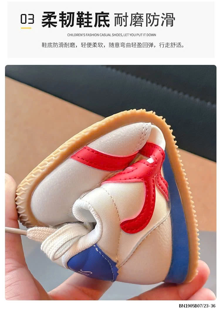 GIÀY THỂ THAO PHỐI MÀU CHO BÉ