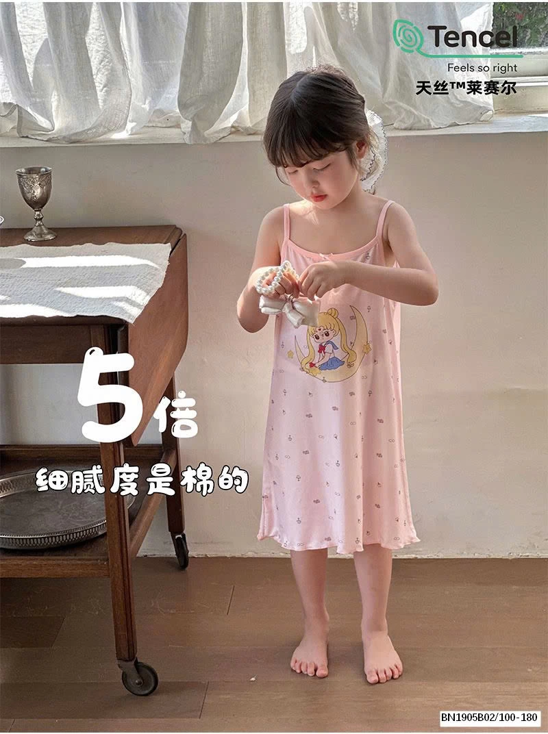 VÁY 2 DÂY COTTON MỎNG MẸ VÀ BÉ