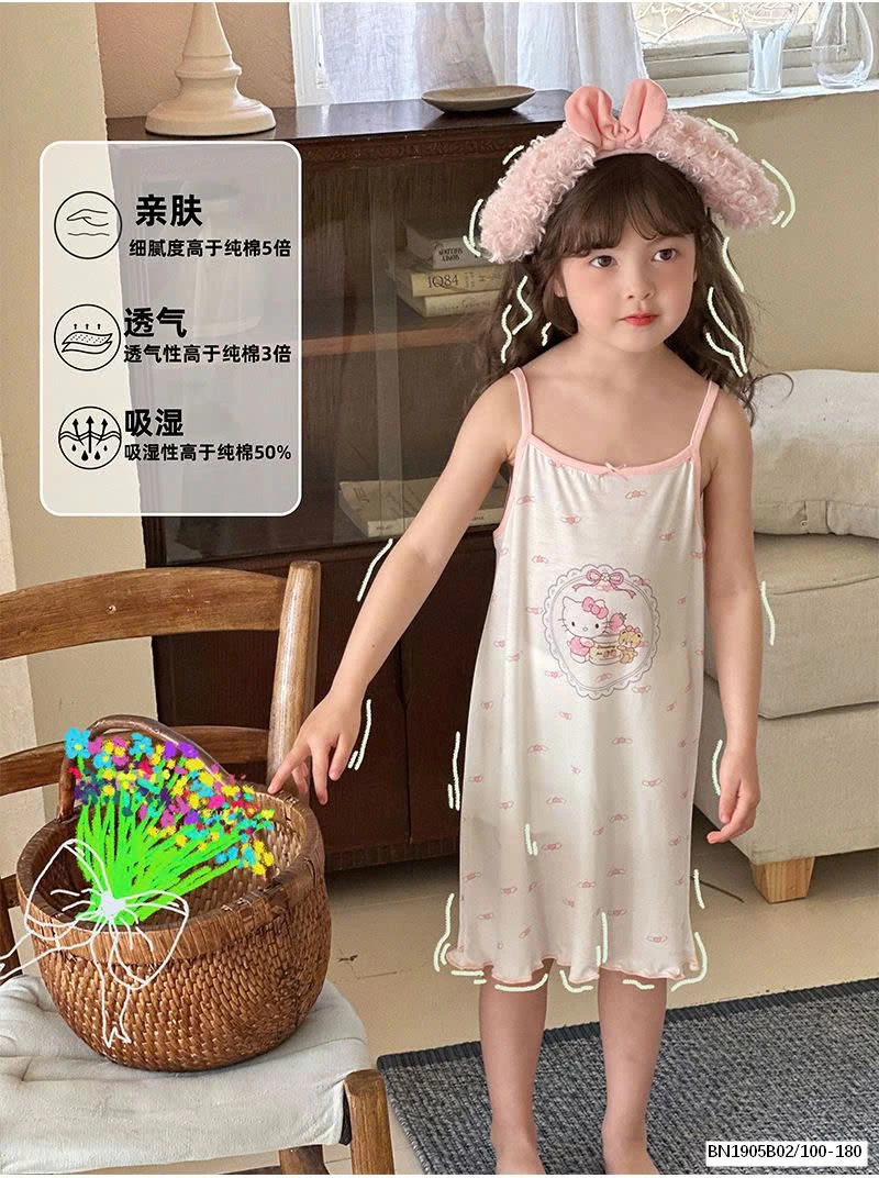 VÁY 2 DÂY COTTON MỎNG MẸ VÀ BÉ