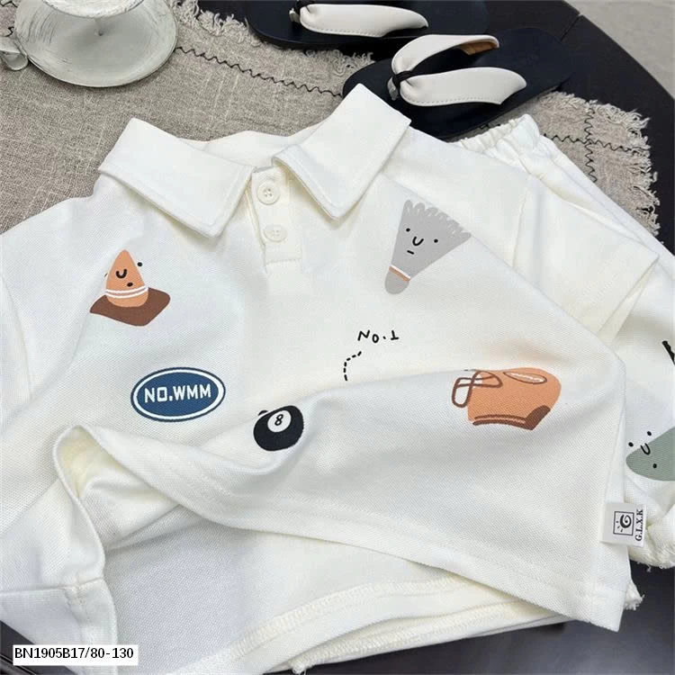 SET POLO THỂ THAO CẦU LÔNG - GOFD