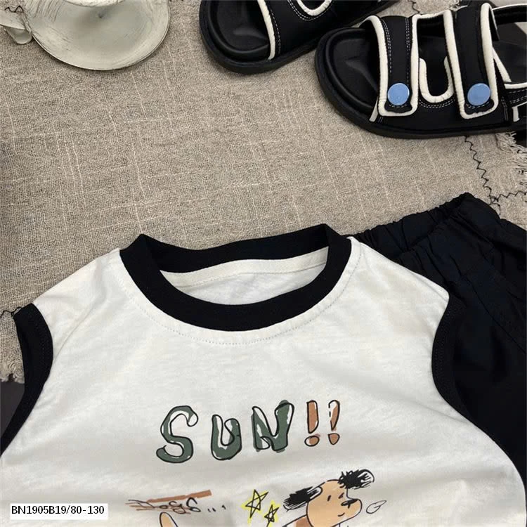 SÉT BỘ BALO CÚN IN CHỮ SUN