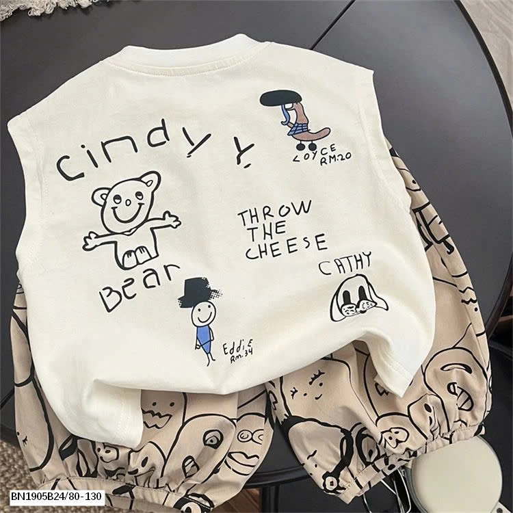 SÉT ÁO SÁT NÁCH QUẦN BO GẤU