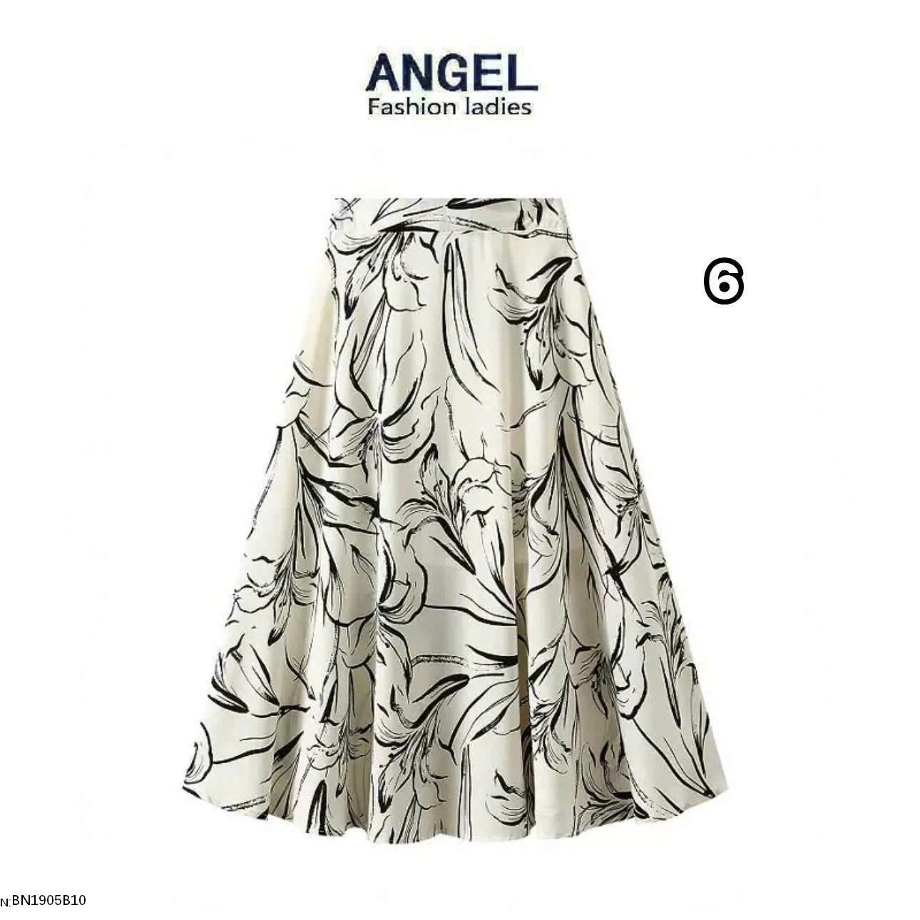 CHÂN VÁY HOA ANGLE