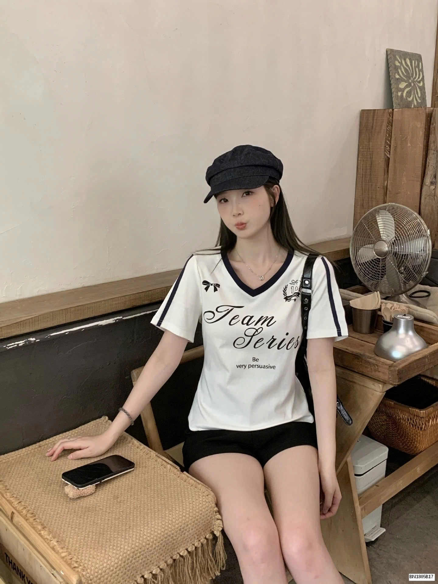 ÁO THUN KẺ TAY TEAMSERIES