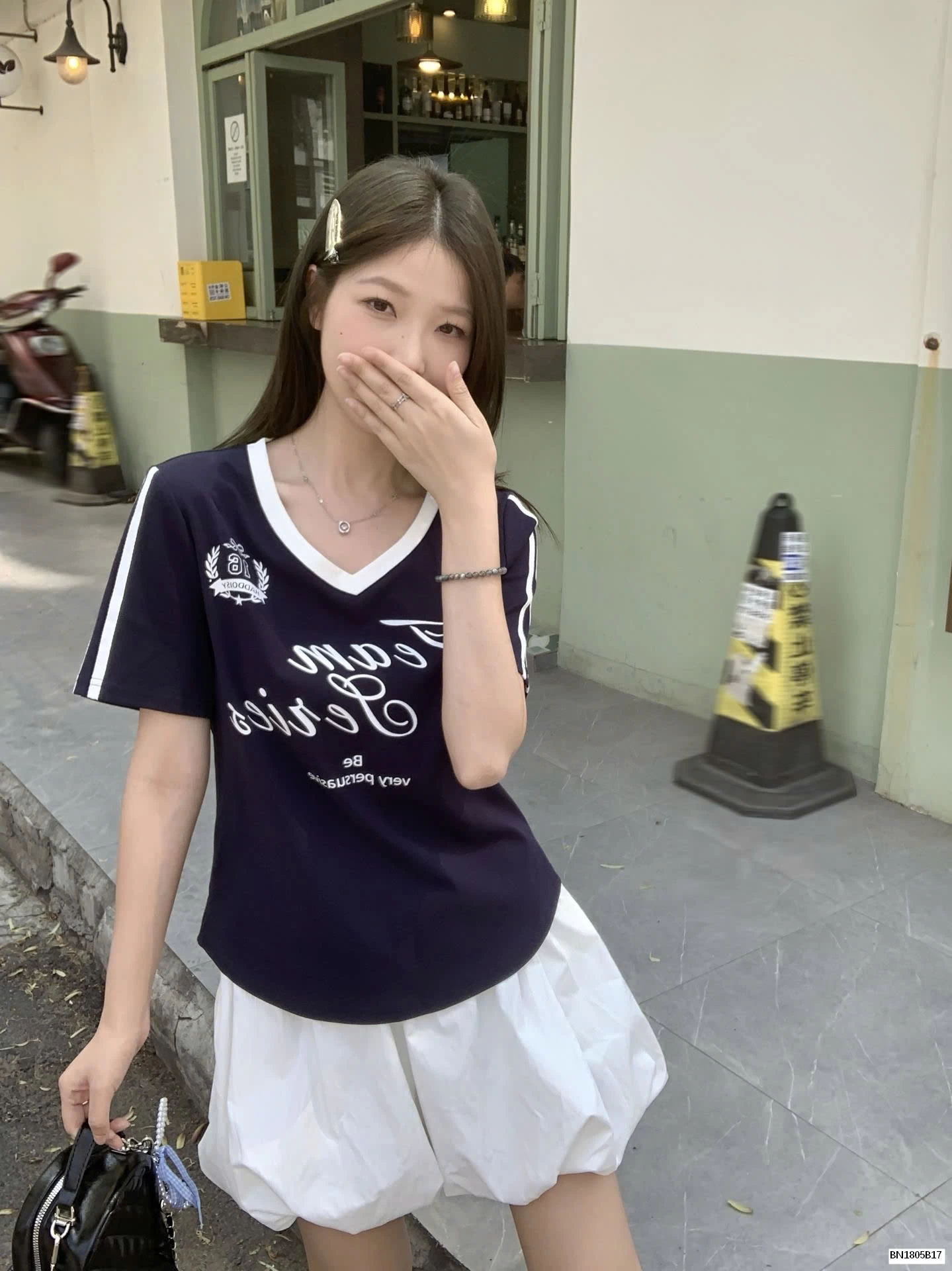 ÁO THUN KẺ TAY TEAMSERIES