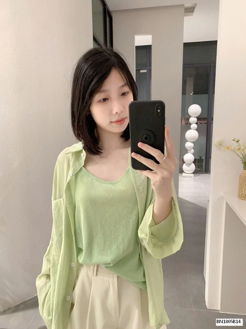 ÁO SƠ MI CHỐNG NẮNG THỜI TRANG