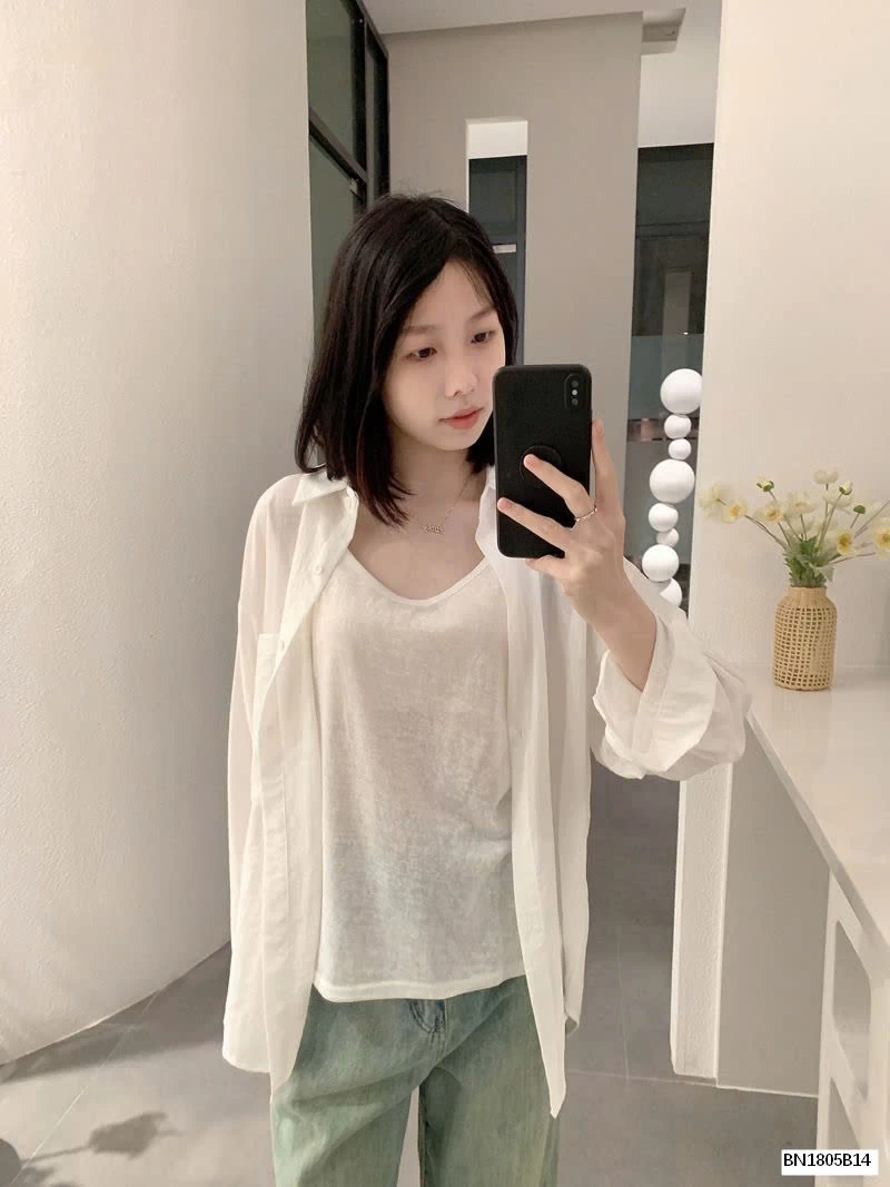 ÁO SƠ MI CHỐNG NẮNG THỜI TRANG