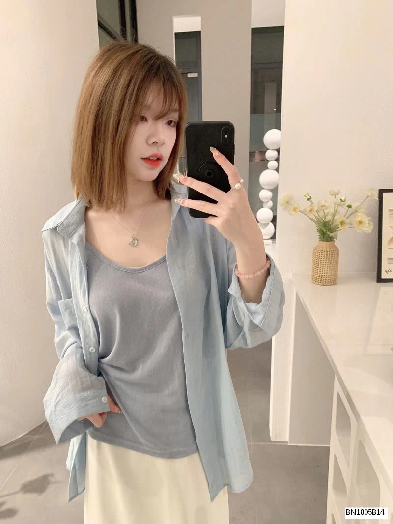 ÁO SƠ MI CHỐNG NẮNG THỜI TRANG