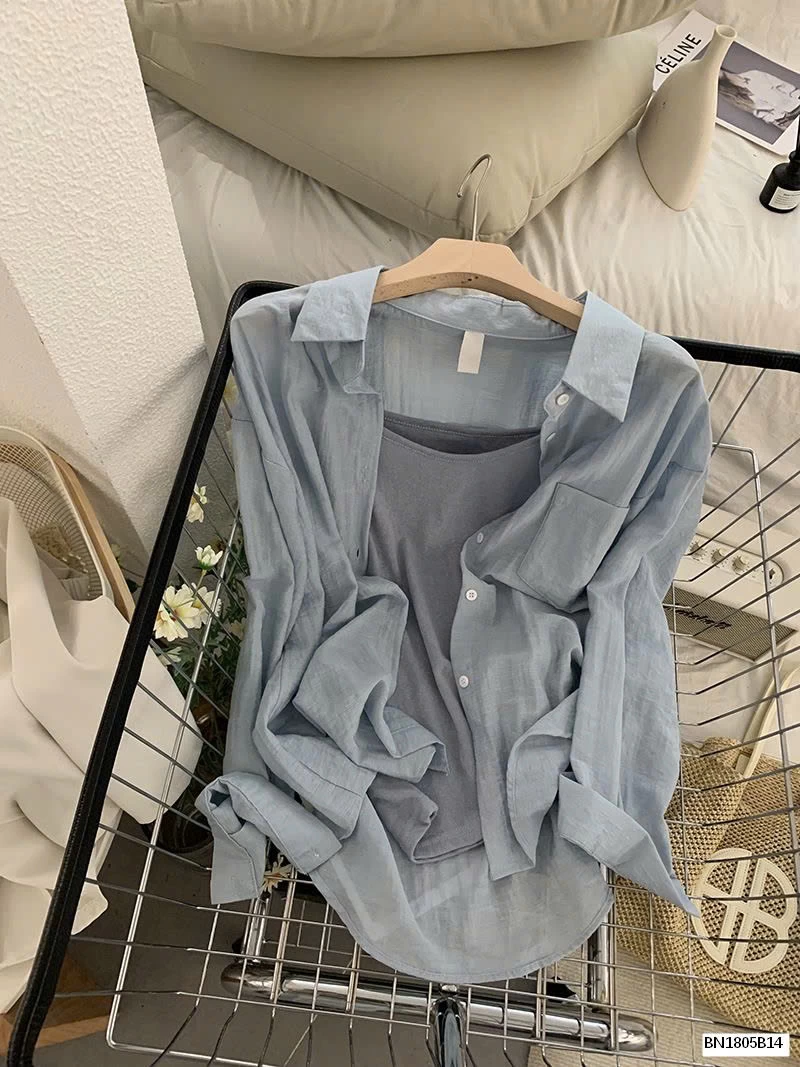 ÁO SƠ MI CHỐNG NẮNG THỜI TRANG