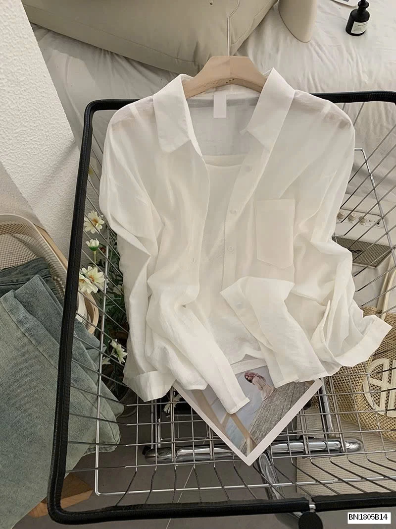 ÁO SƠ MI CHỐNG NẮNG THỜI TRANG