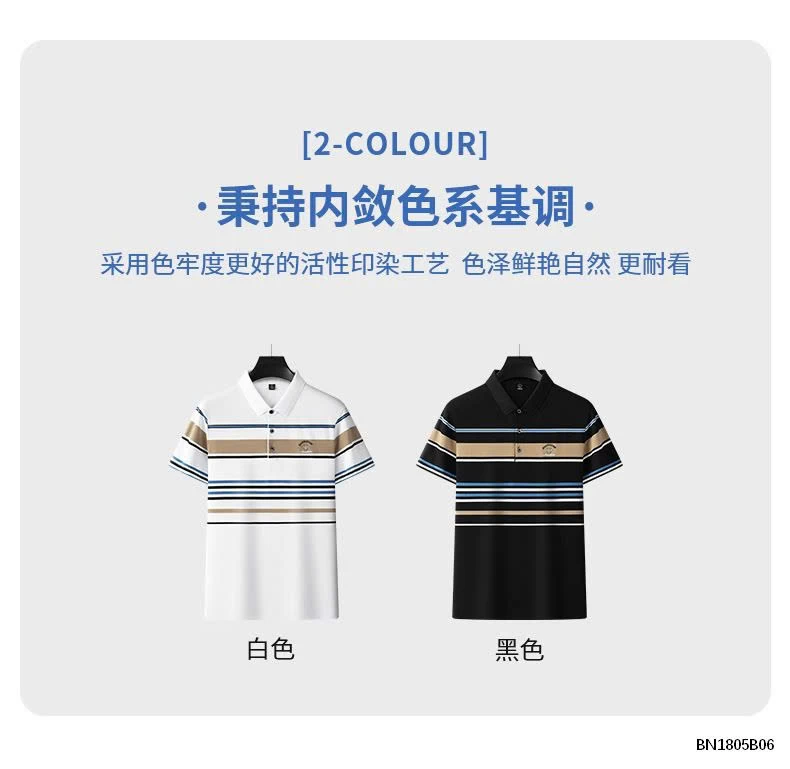 ÁO POLO NAM PHỐI KẺ NGANG