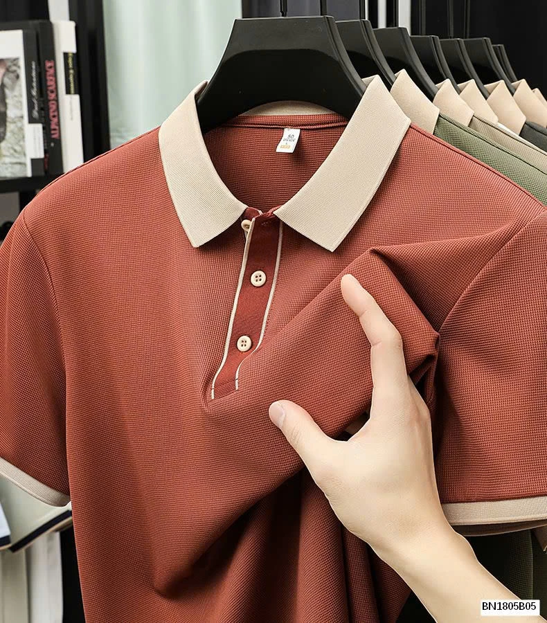 ÁO POLO NAM PHỐI MÀU CỐ