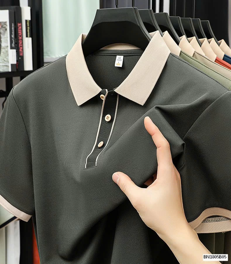 ÁO POLO NAM PHỐI MÀU CỐ