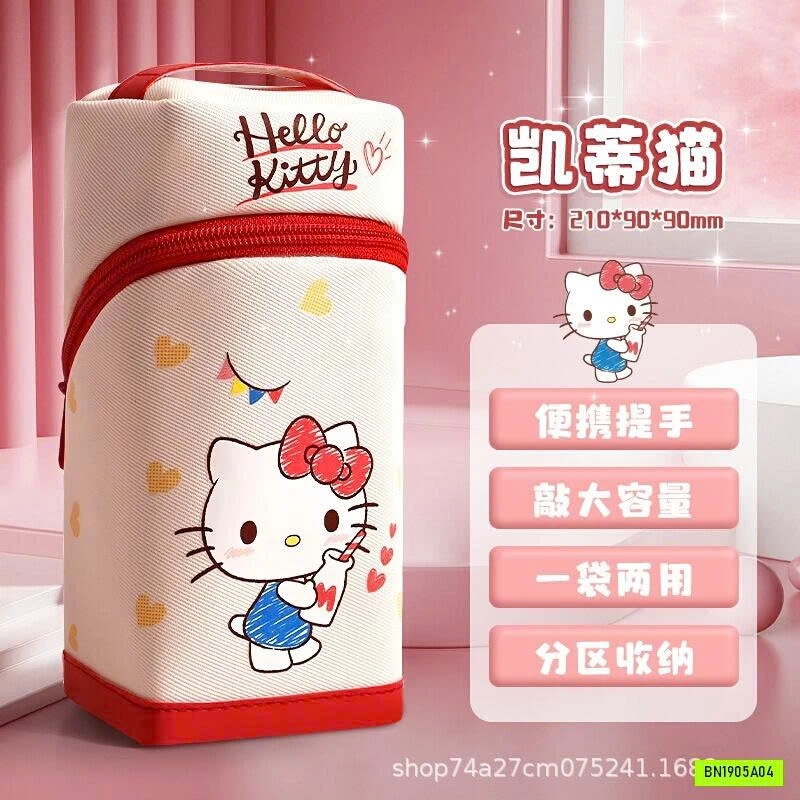 HỘP BÚT ỐNG CANVAS HOẠT HÌNH