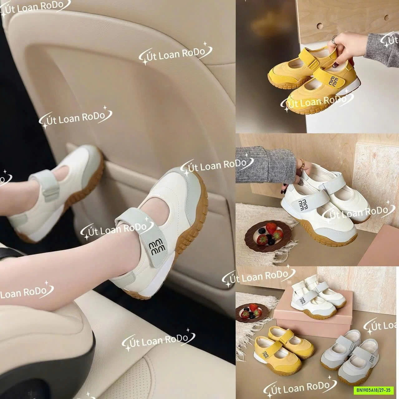 GIÀY THỂ THAO QUAI DÁN MINMIN