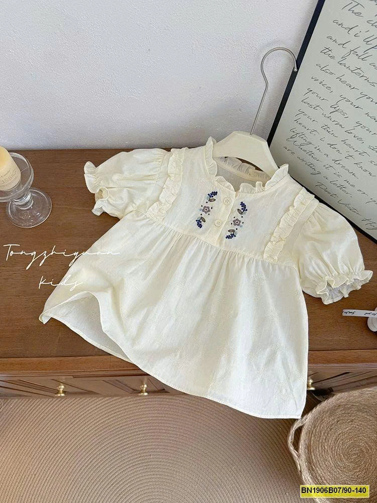 ÁO BABYDOLL THÊU HOA NGỰC