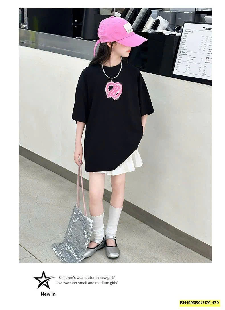 SET ÁO PHÔNG NƠ LƯNG PHỐI CHÂN VÁY TRẮNG