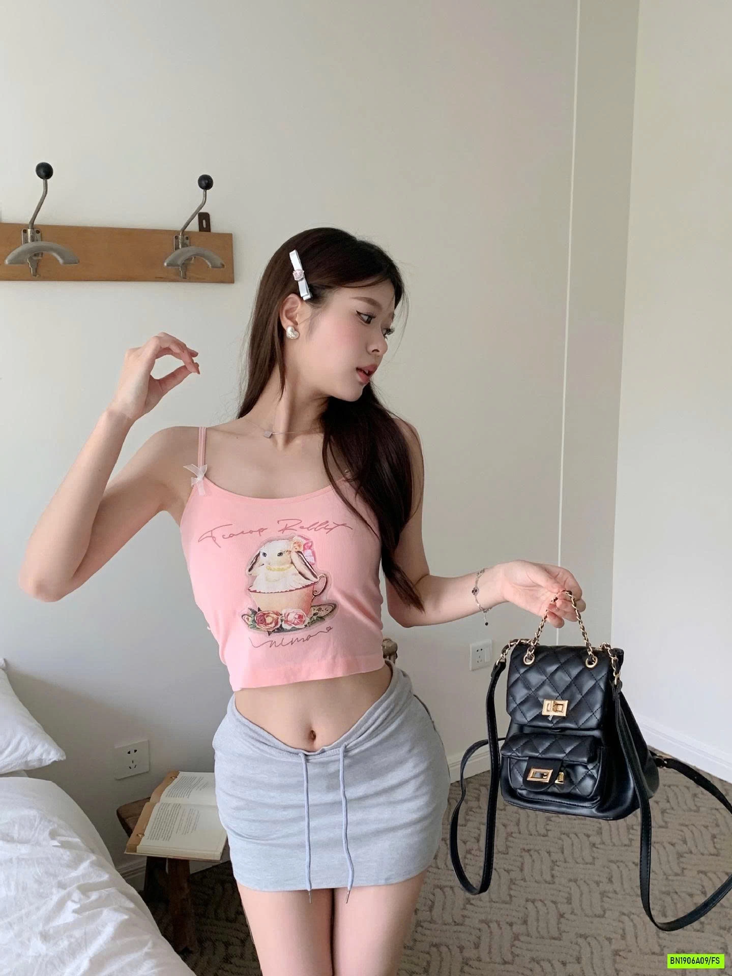 CROPTOP 2 DÂY KÈM BRA