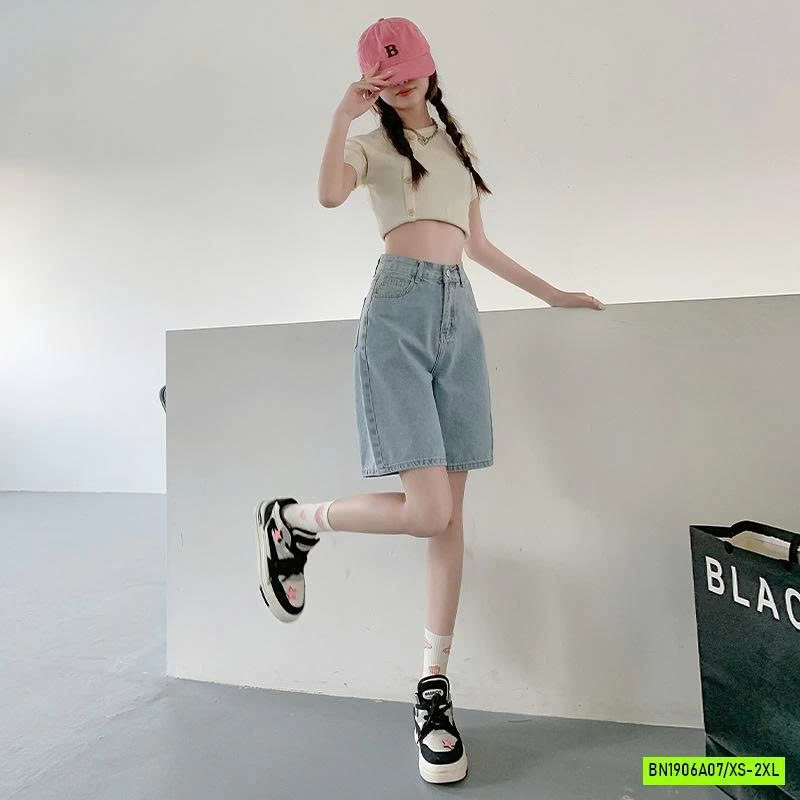 JEANS LỬNG CẠP CAO CC