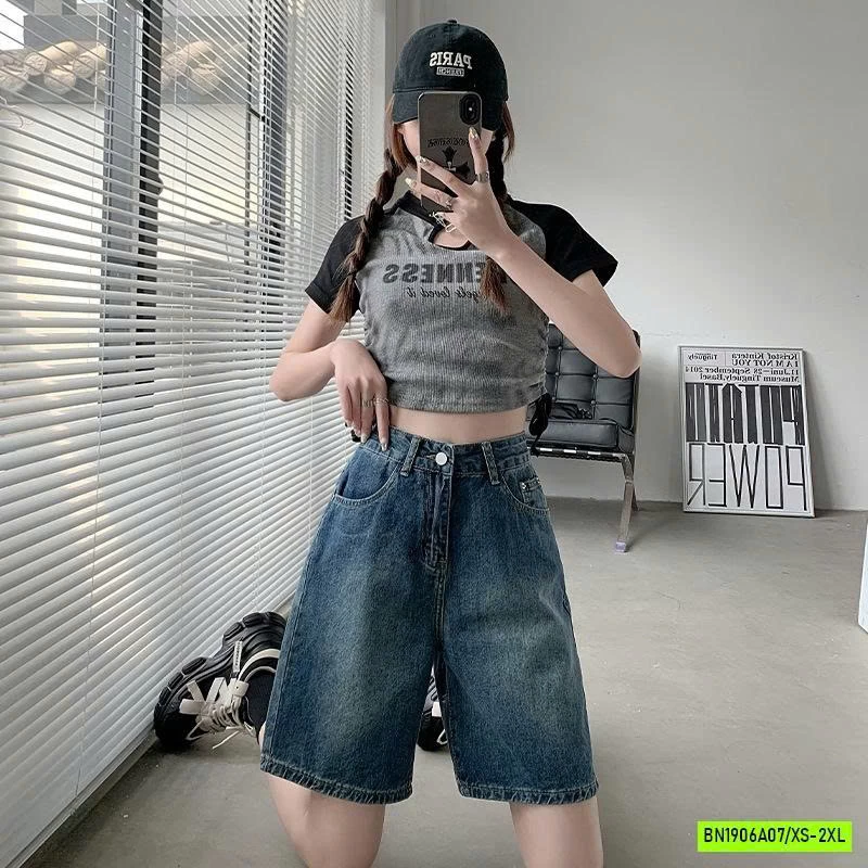 JEANS LỬNG CẠP CAO CC