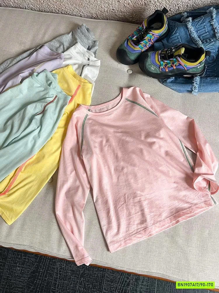 ÁO THUN MỎNG DÀI TAY 25E003