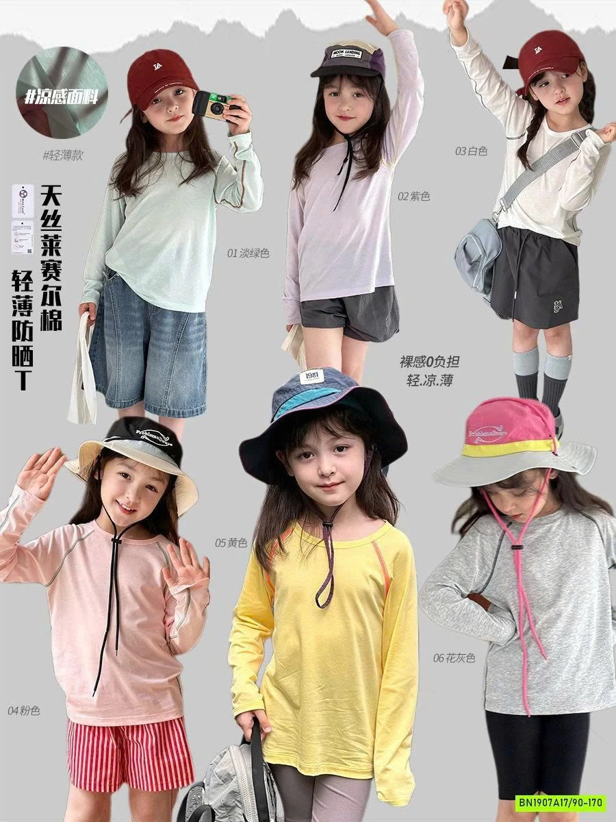 ÁO THUN MỎNG DÀI TAY 25E003