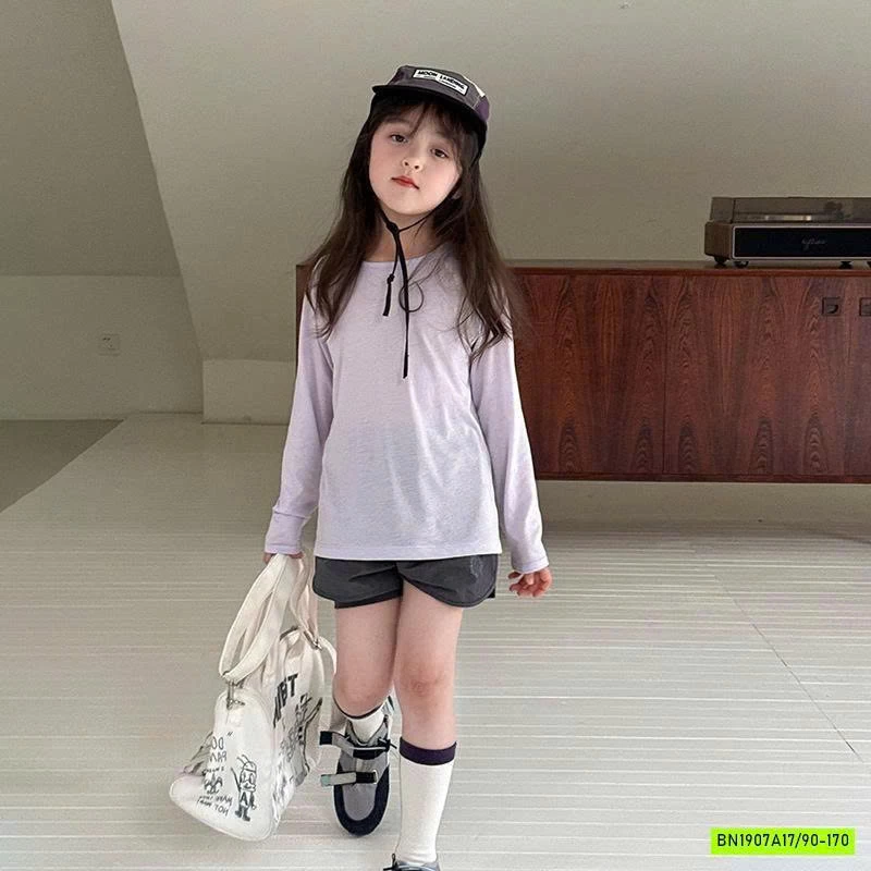 ÁO THUN MỎNG DÀI TAY 25E003