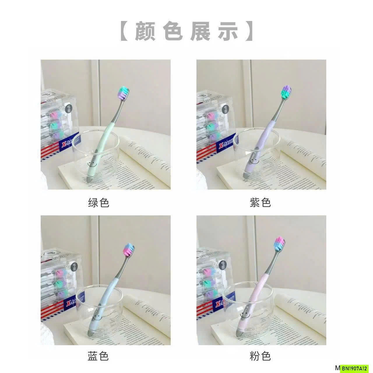 HỘP 12 BÀN CHẢI XHASON XUẤT MỸ