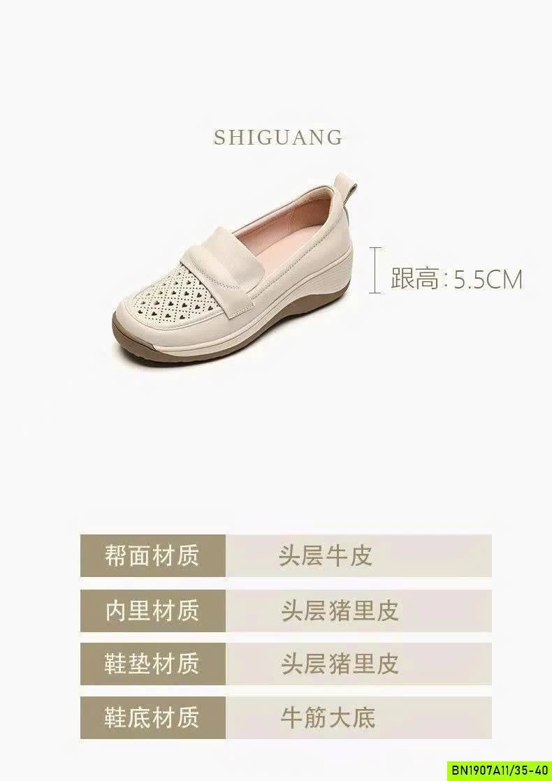 GIÀY MOCA THOÁNG KHÍ NỮ