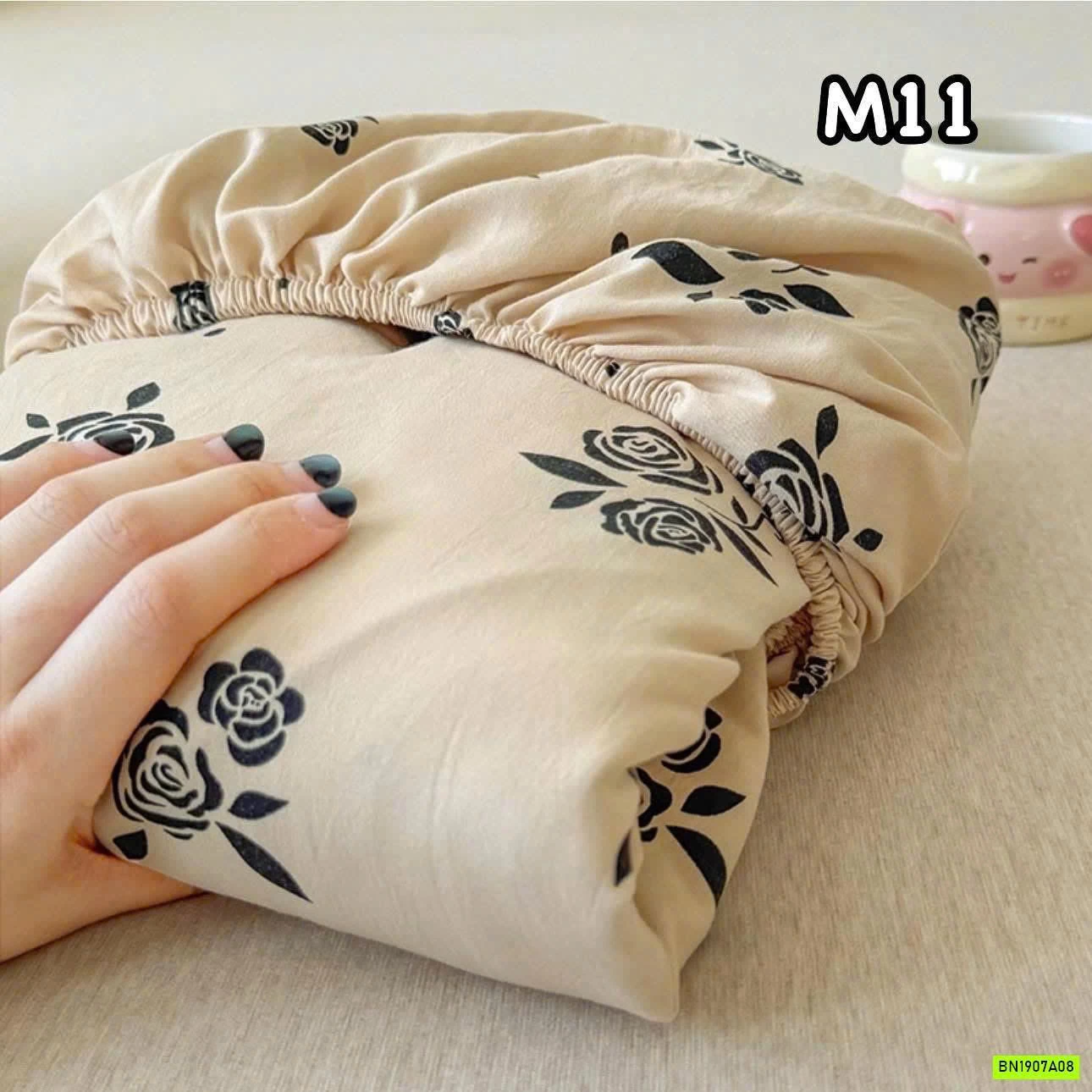 GA GIƯỜNG COTTON HỌA TIẾT XINH XẮN