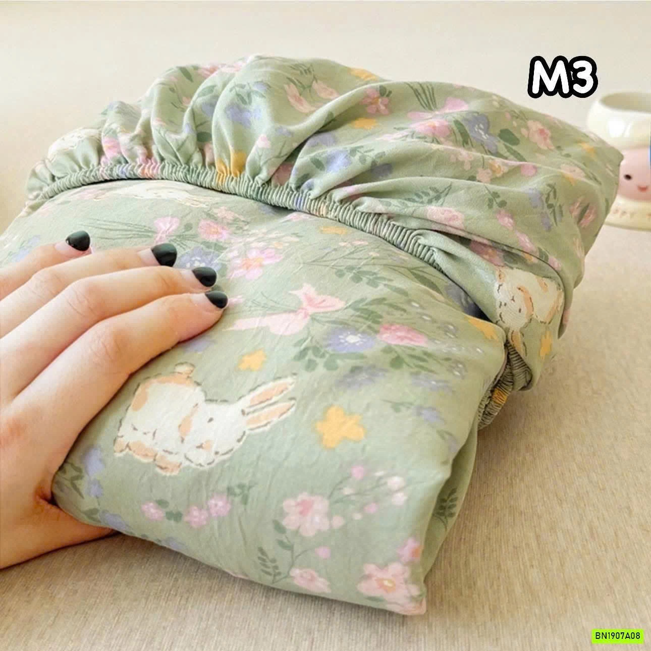 GA GIƯỜNG COTTON HỌA TIẾT XINH XẮN