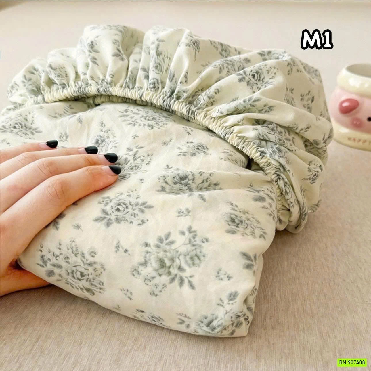 GA GIƯỜNG COTTON HỌA TIẾT XINH XẮN