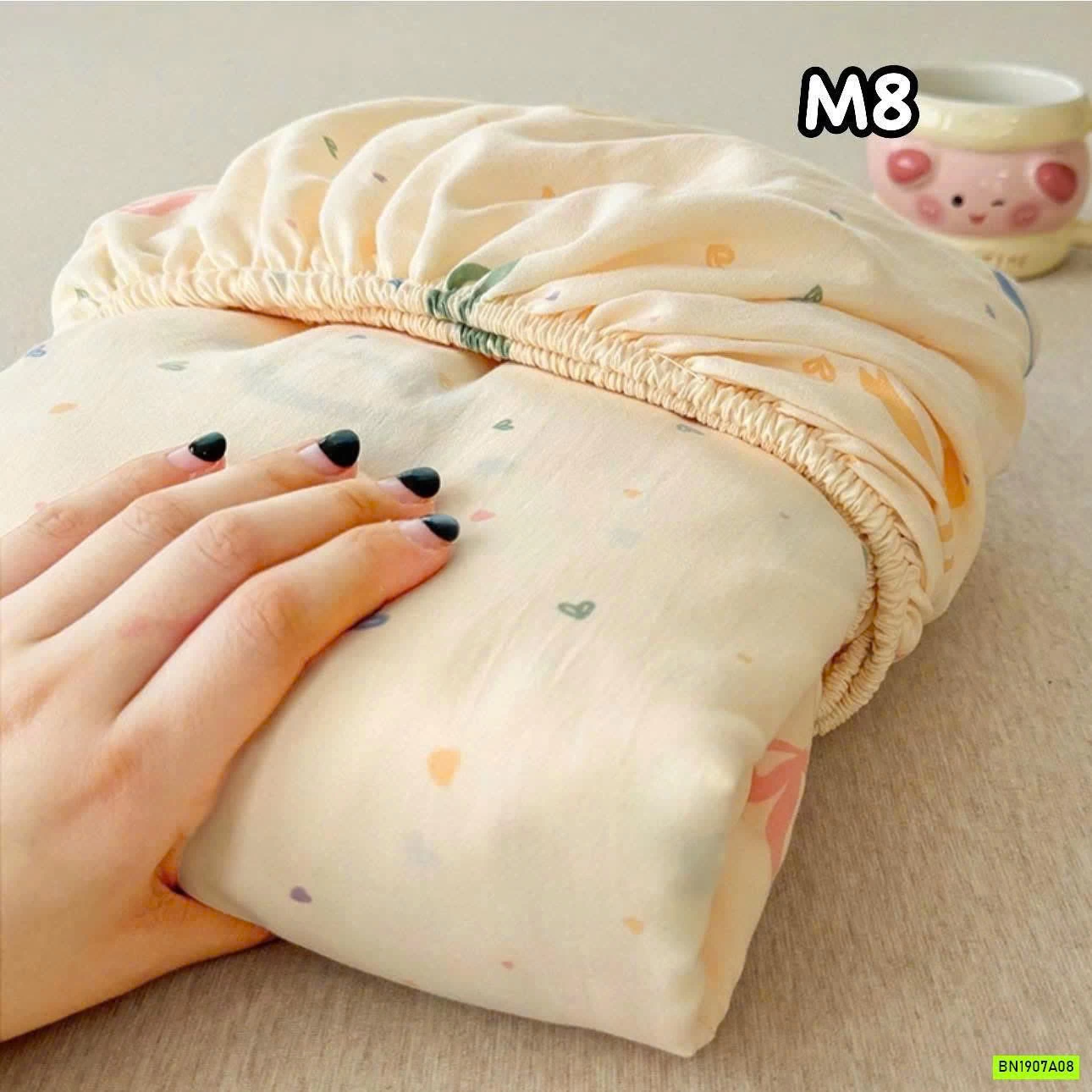 GA GIƯỜNG COTTON HỌA TIẾT XINH XẮN