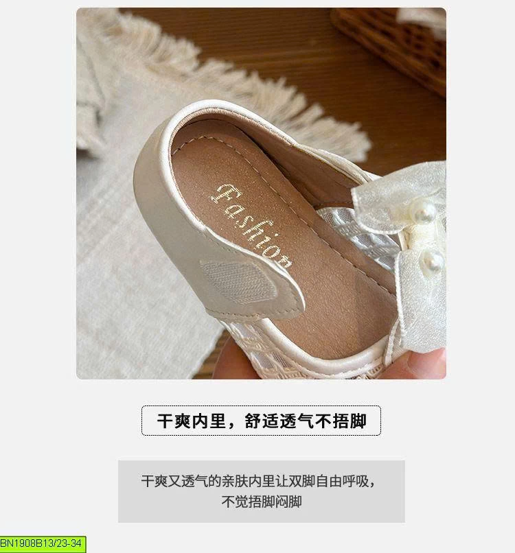 GIÀY BÚP BÊ LƯỚI NƠ