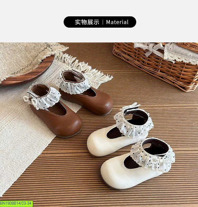 BOOT CỔ NGẮN PHỐI NƠ CHẤM BI