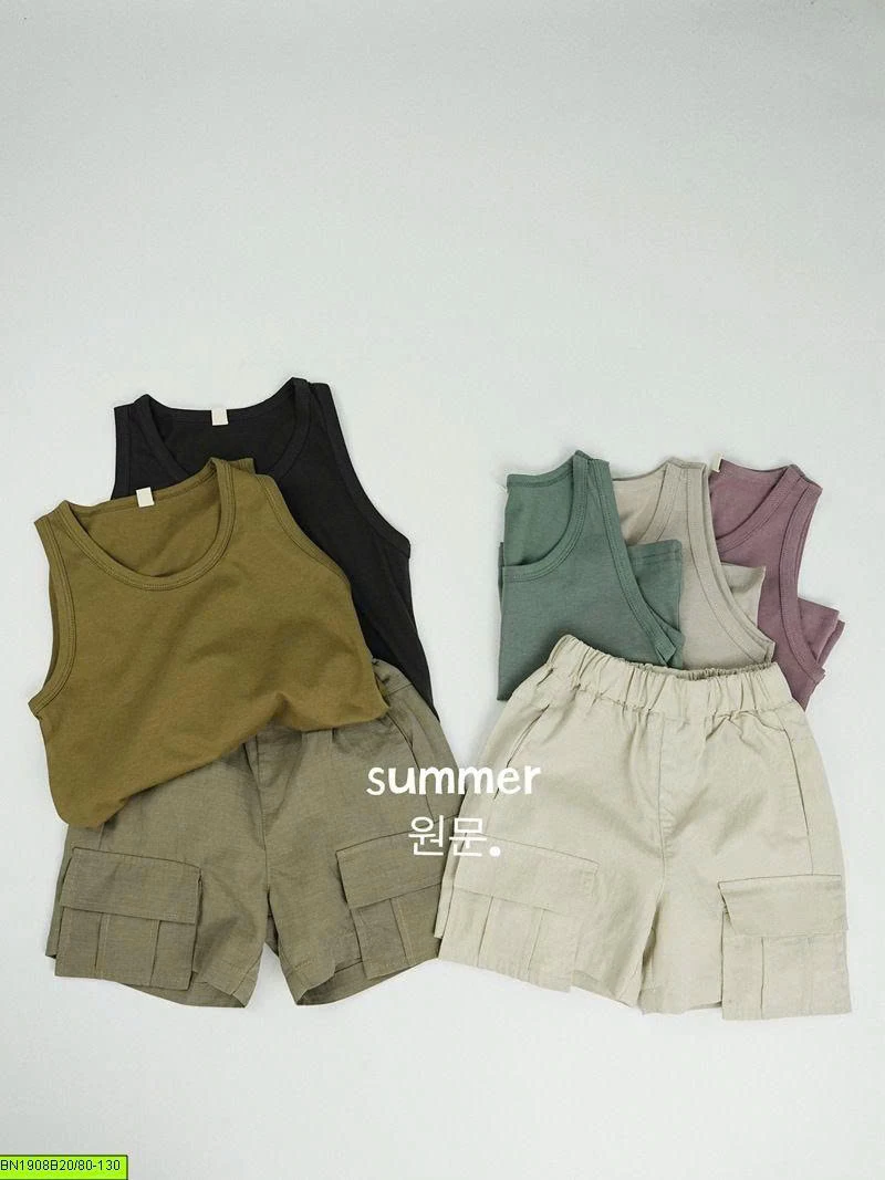 QUẦNSHORT TÚI HỘP HÀN QUỐC