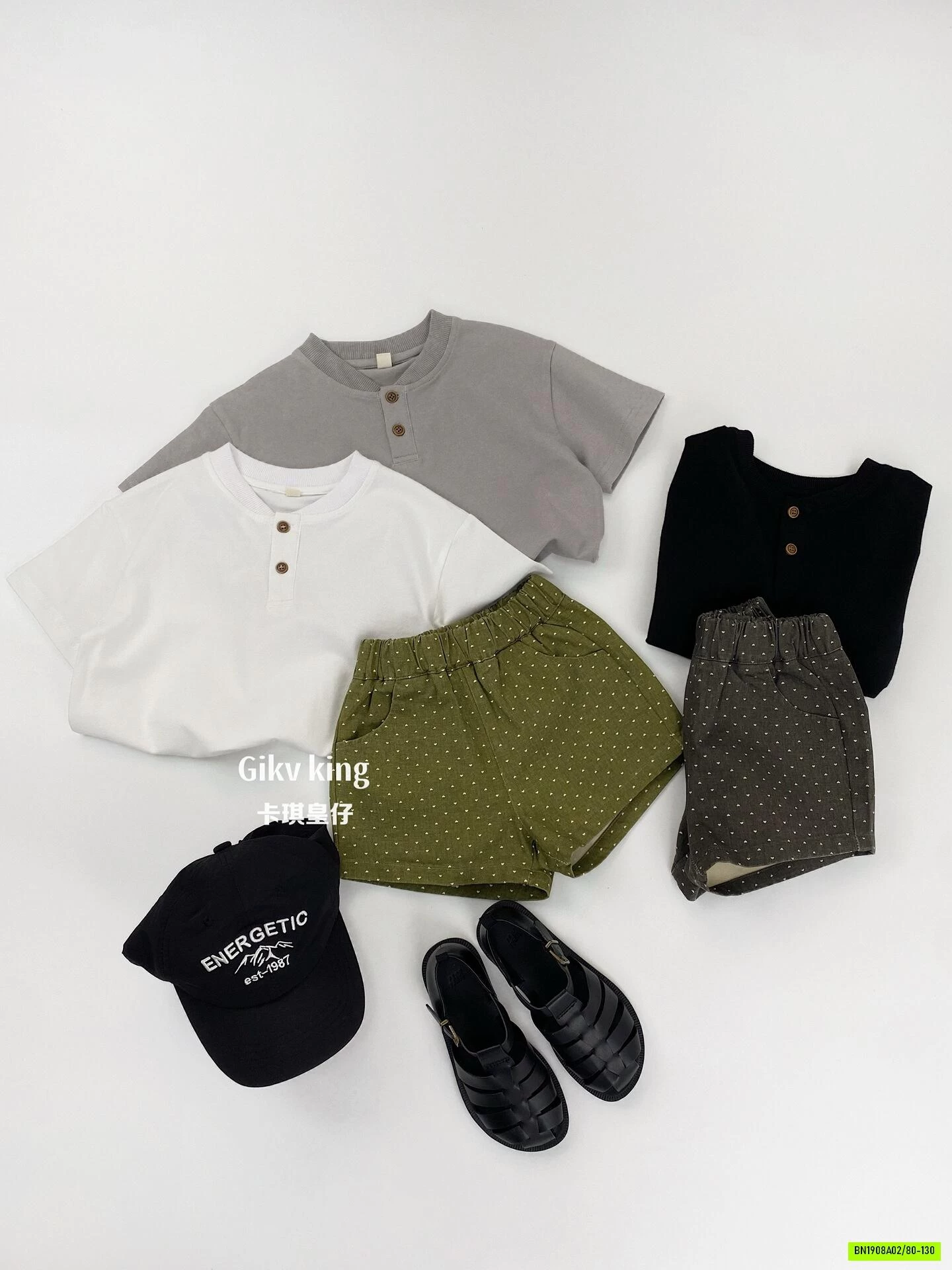 SHORT CHẤM BI RETRO