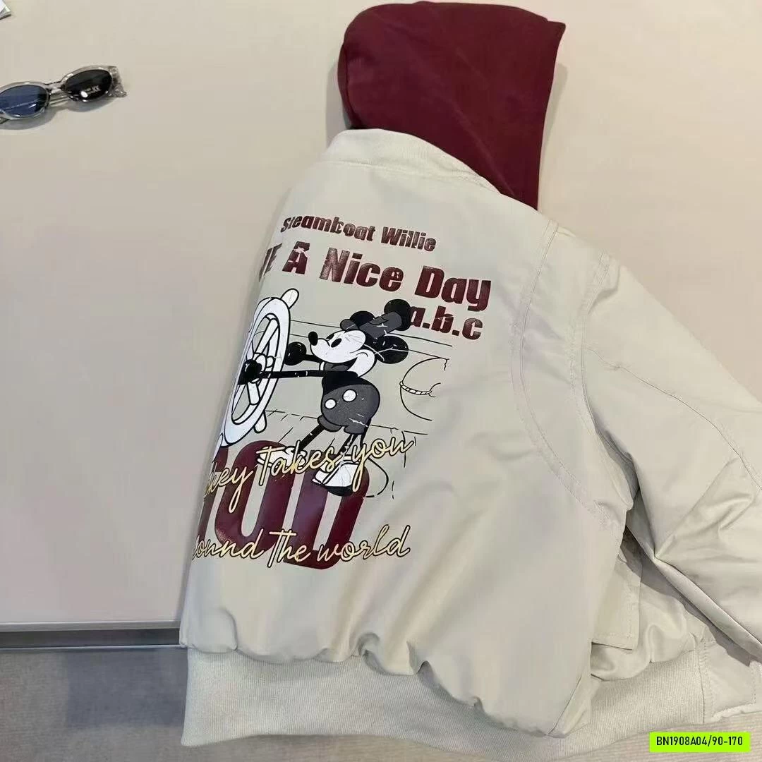 KHOÁC TRẦN TRÁM MICKEY LIỀN MŨ