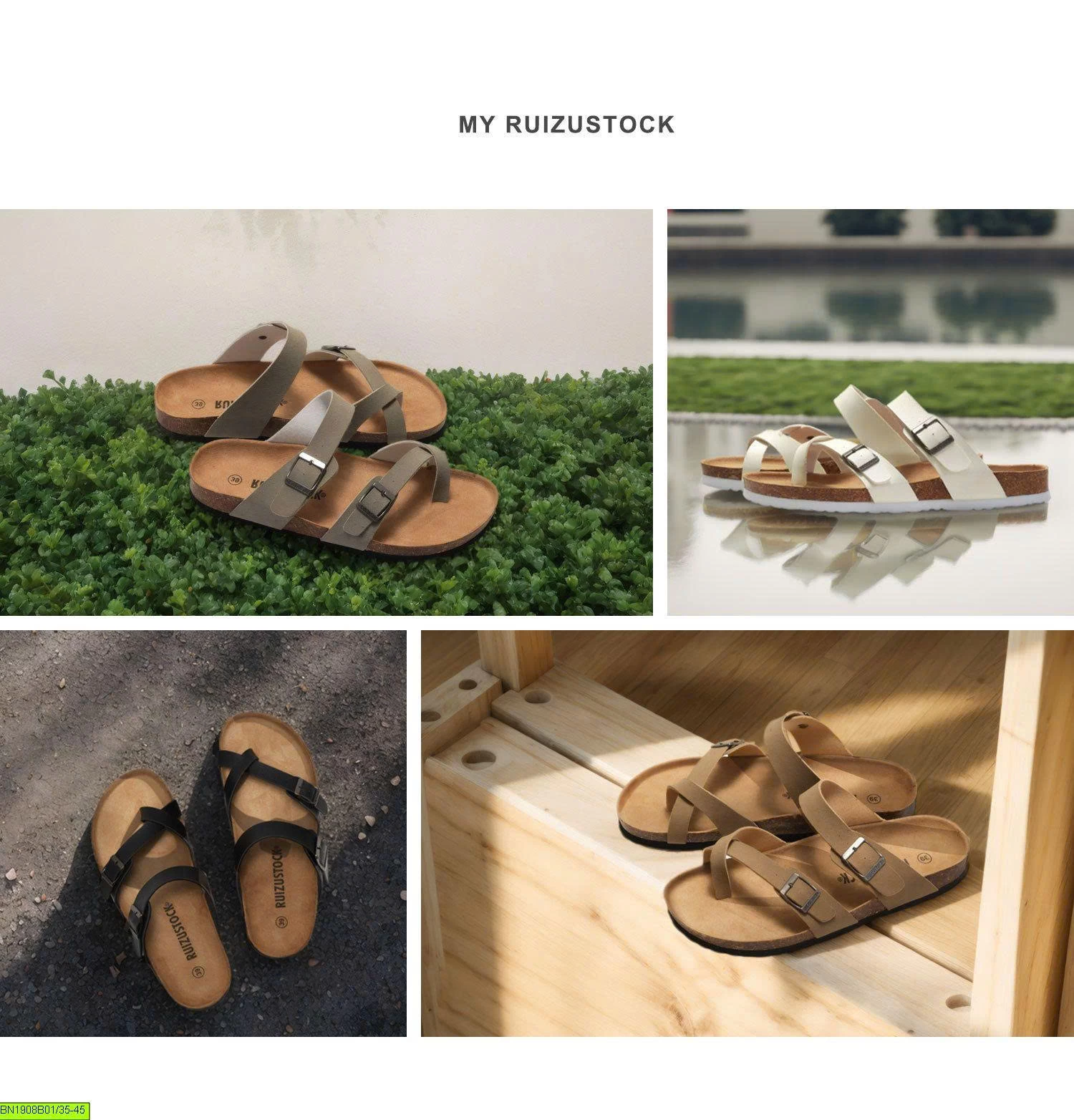 SANDAL 2 QUAI BUCKLE