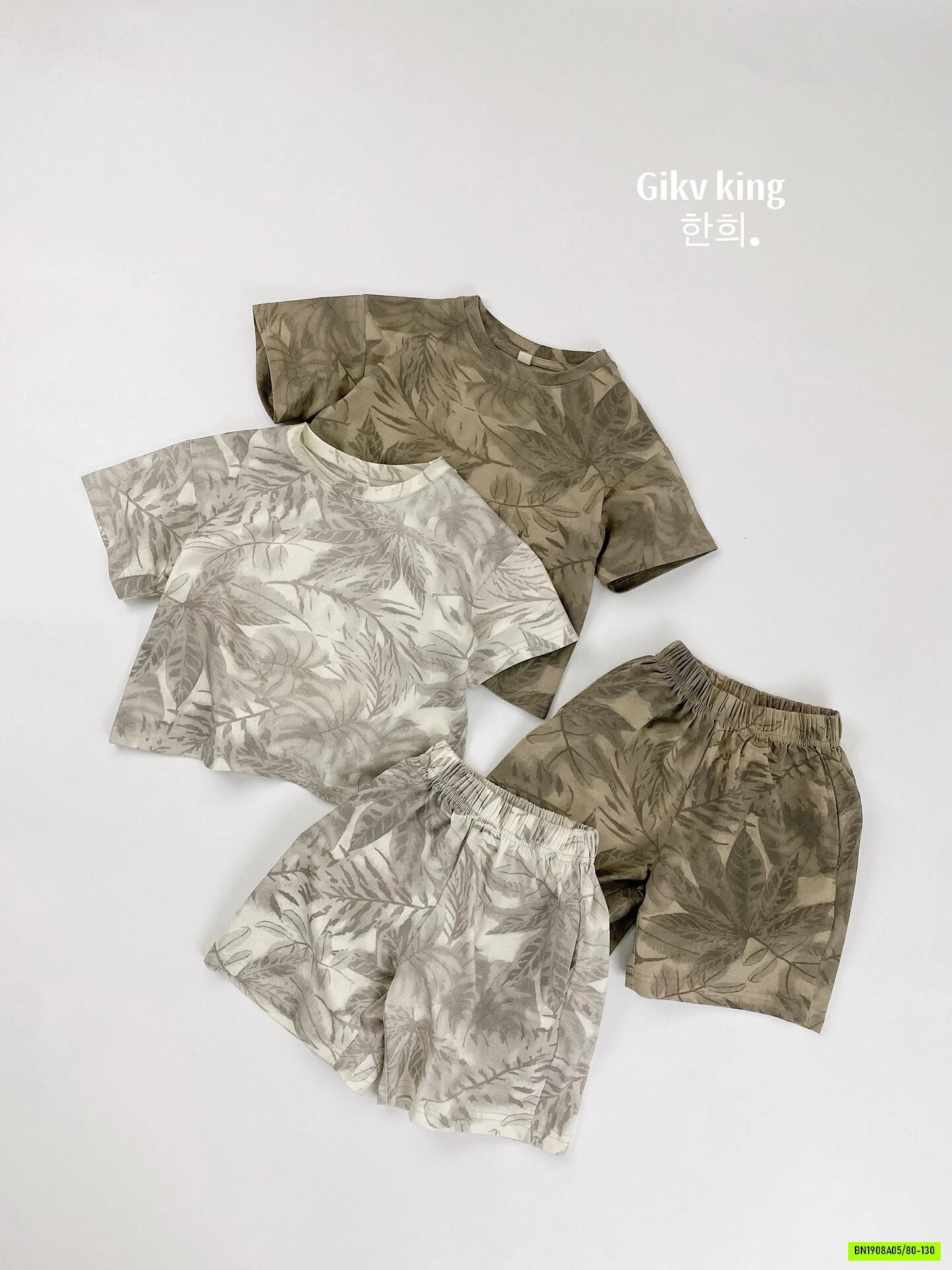 BỘ COTTON HOA LÁ XUẤT HÀN