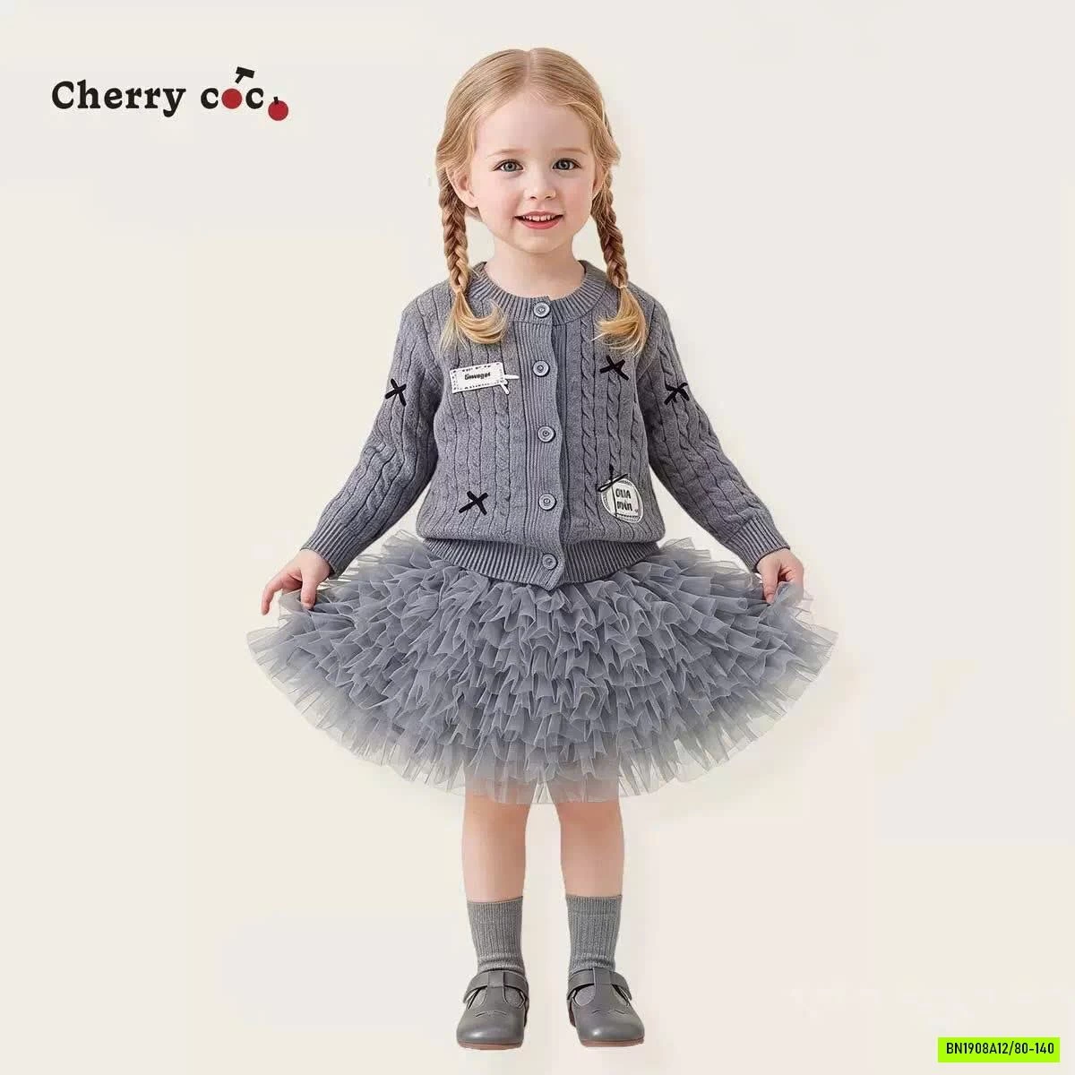 SÉT VÁY LEN TUTU CHERRYCOCO