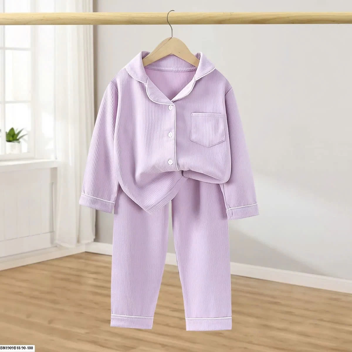 BỘ PIJAMA TRƠN CHO BÉ