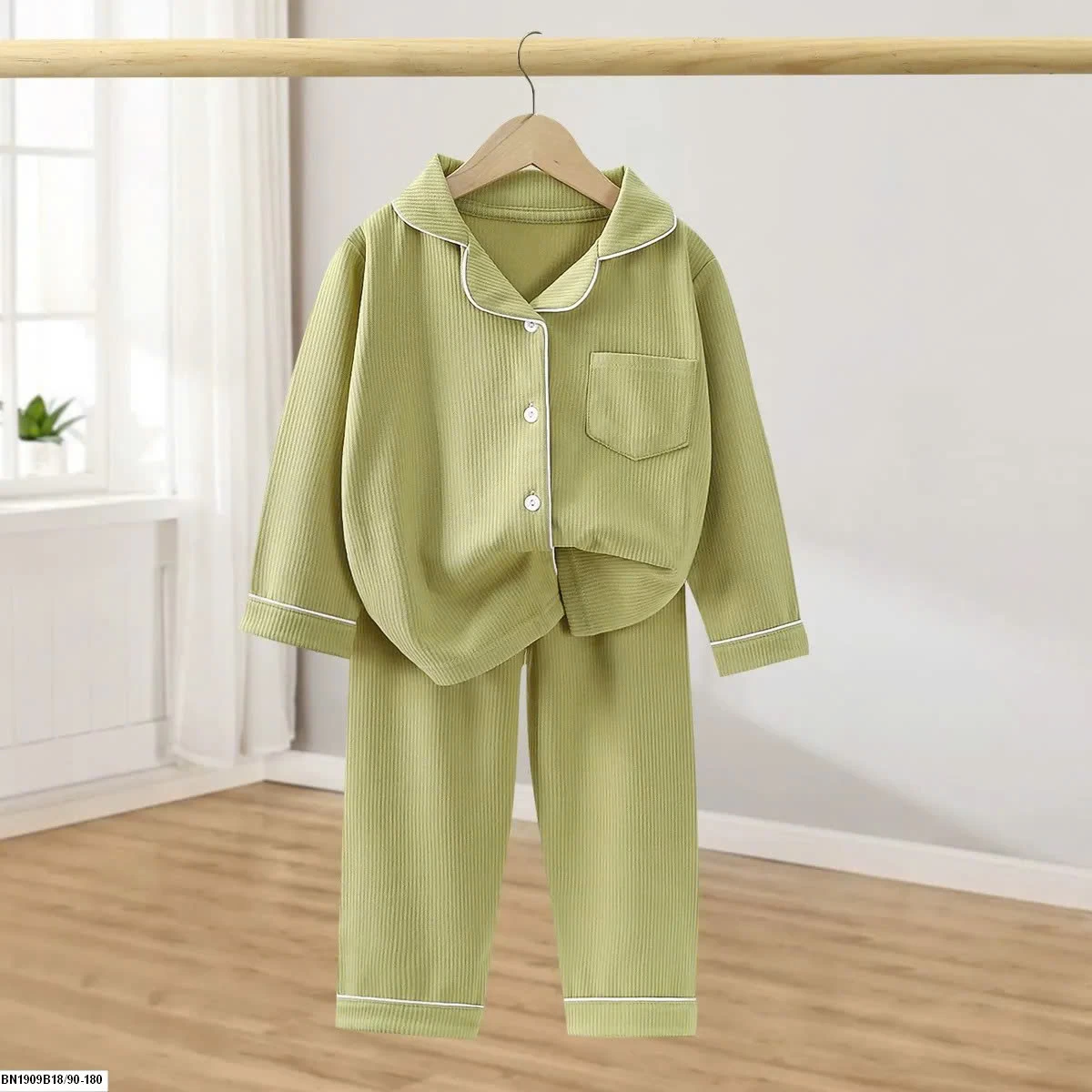 BỘ PIJAMA TRƠN CHO BÉ