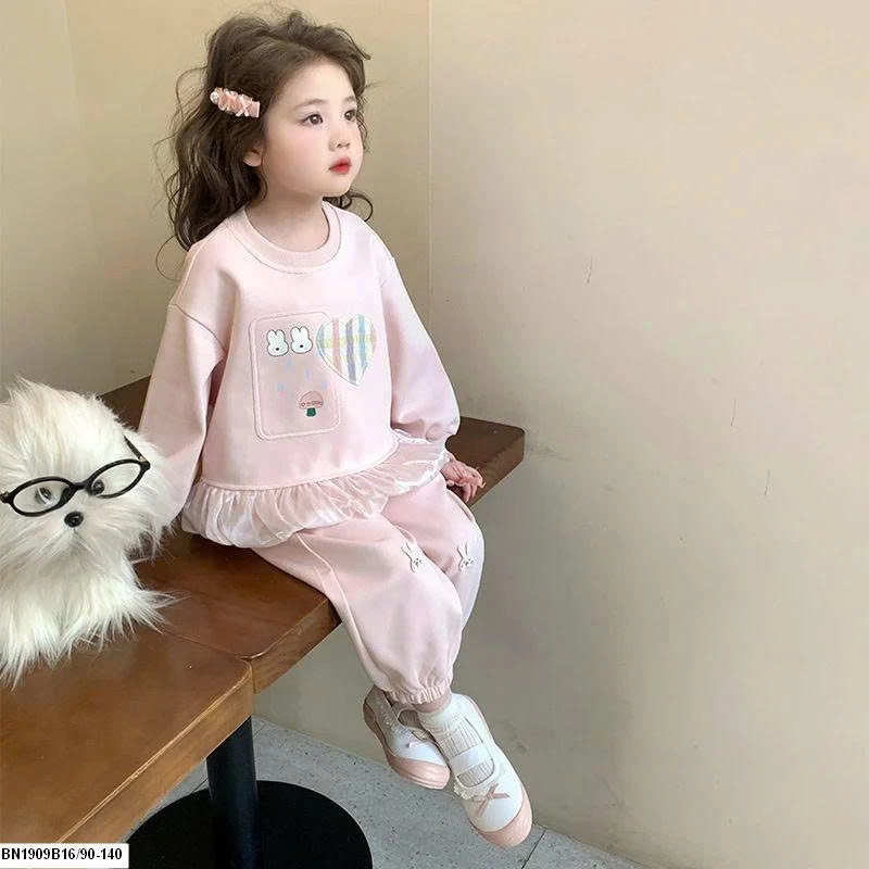 BỘ COTTON THỎ DỄ THƯƠNG NINGLI