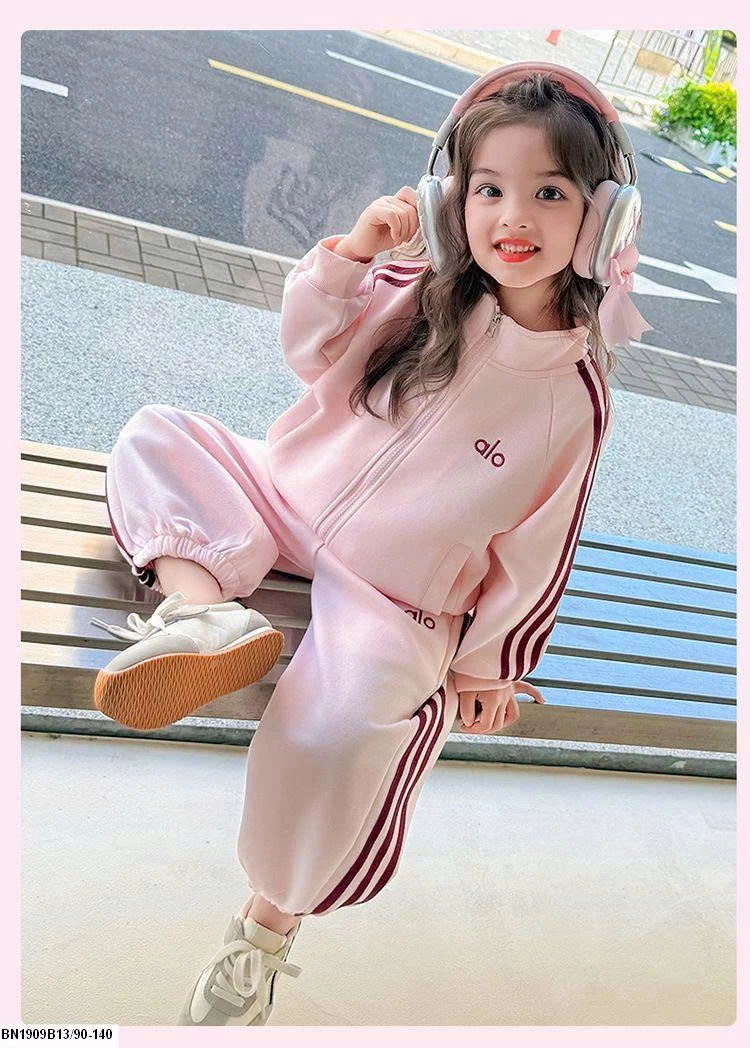 SÉT NỈ ALO SỌC HỒNG