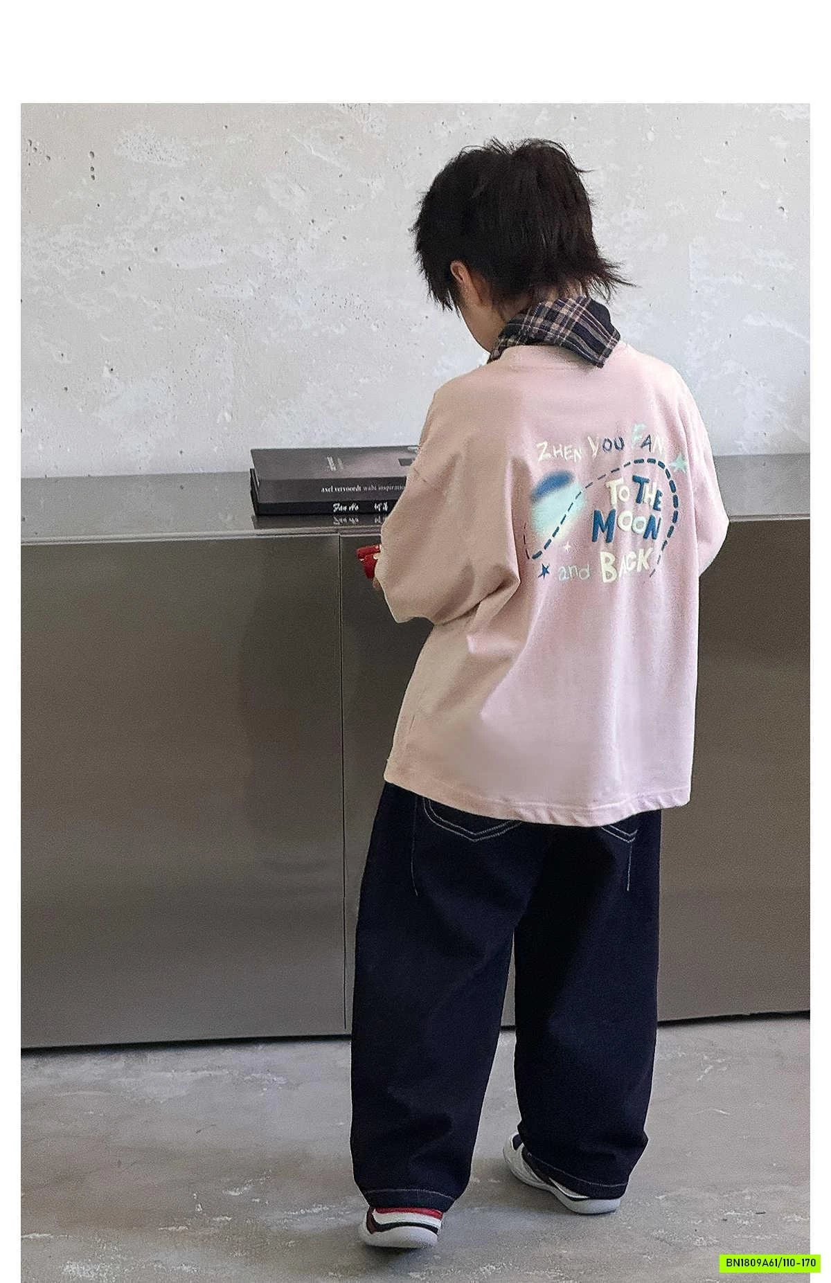 ÁO THUN CỔ TRÒN IN HÌNH LƯNG