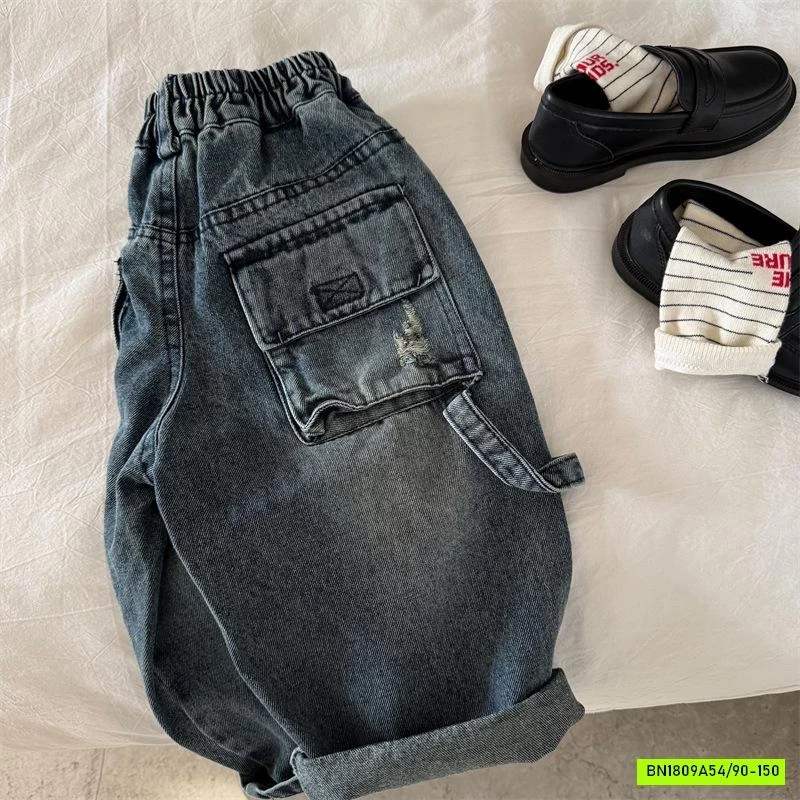JEANS BAGGY RÁCH GỐI MMY